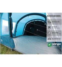 Vango Aether Air 600XL Airbeam Tent 2022 -Attwoolls Outdoors aether air 600xl 5 1