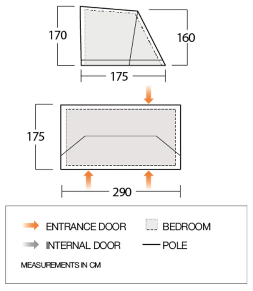 Vango Anantara 450/650XL Large Studio - TA010 4 Vango Anantara 450/650XL Large Studio - TA010 - Image 2