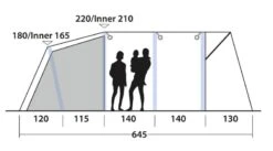 Outwell Avondale 6PA Tent 2022 21 Outwell Avondale 6PA Tent 2022 -Attwoolls Outdoors avondale 6pa tent dimensions 2