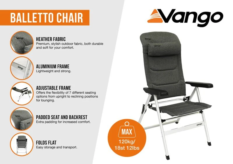 Vango Balletto Chair 4 Vango Balletto Chair - Image 2