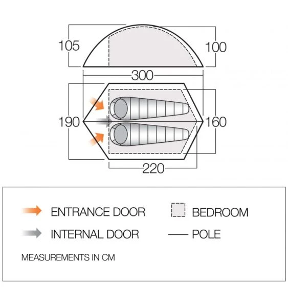 Vango Blade 200 Tent 2023 4 Vango Blade 200 Tent 2023 - Image 2