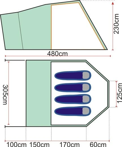 Cabanon Guadeloupe Tent 4 Cabanon Guadeloupe Tent - Image 2