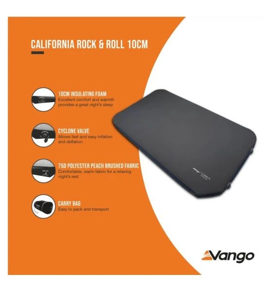 Vango California Mattress 10cm Rock And Roll 6 Vango California Mattress 10cm Rock And Roll - Image 4