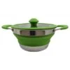 Vango Cuisine 1.5L Casserole Pot - Green -Attwoolls Outdoors cuisine 15l non stick casserole 1