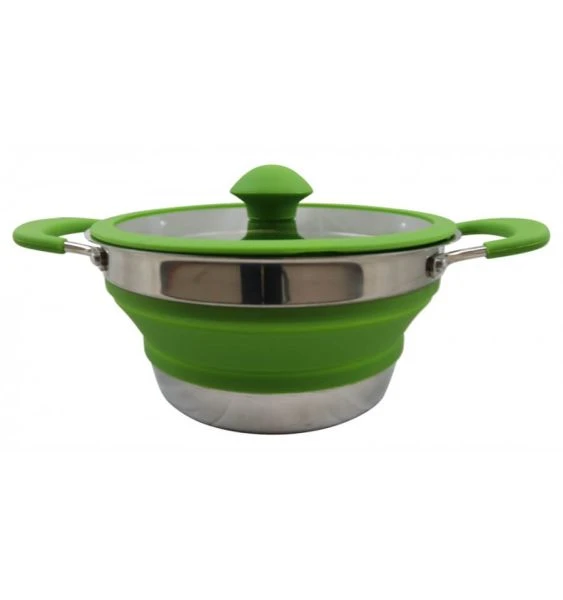 Vango Cuisine 1.5L Casserole Pot - Green 3 Vango Cuisine 1.5L Casserole Pot - Green