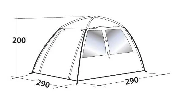 Easy Camp Day Tent Shelter 4 Easy Camp Day Tent Shelter - Image 2