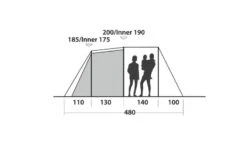 Easy Camp Huntsville 500 Tent -Attwoolls Outdoors easy camp huntsville 500 dimensions image 3