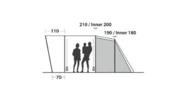 Easy Camp Palmdale 500 Tent -Attwoolls Outdoors easy camp palmdale 500 dimensions image 3