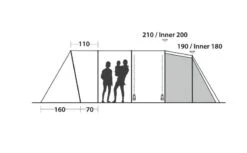 Easy Camp Palmdale 600 Lux Tent -Attwoolls Outdoors easy camp palmdale 600 lux dimensions image 3