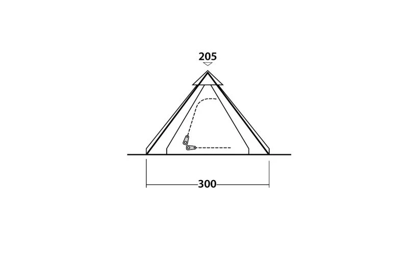 Easy Camp Bolide 400 Tipi Tent 2023 9 Easy Camp Bolide 400 Tipi Tent 2023 - Image 7