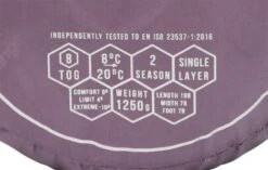 Vango Ember Single Sleeping Bag - Arctic Dusk 14 Vango Ember Single Sleeping Bag - Arctic Dusk -Attwoolls Outdoors ember single arctic dusk image 5