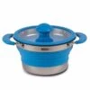 Kampa Collapsible Saucepan 1L -Blue 1 Kampa Collapsible Saucepan 1L -Blue -Attwoolls Outdoors kampa cw0088 1l collaps saucepan blue a 1 1