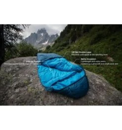 Vango Nitestar Alpha 350 Sleeping Bag - Blue -Attwoolls Outdoors nitestar alpha 350 blue 5