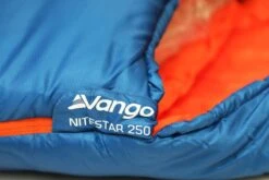 Vango Nitestar Alpha 250 Single Sleeping Bag - Classic Blue -Attwoolls Outdoors nitestar alpha 250 classic blue image 3