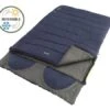 Outwell Contour Lux Double Sleeping Bag -Attwoolls Outdoors outwell contour lux double blue sleeping bag 1