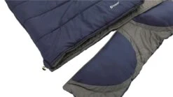 Outwell Contour Lux Double Sleeping Bag -Attwoolls Outdoors outwell contour lux double blue sleeping bag 4