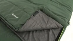Outwell Contour Lux XL Green Sleeping Bag -Attwoolls Outdoors outwell contour lux xl green sleeping bag 2