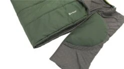 Outwell Contour Lux XL Green Sleeping Bag -Attwoolls Outdoors outwell contour lux xl green sleeping bag 4