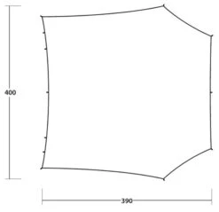 Outwell Canopy Tarp L -Attwoolls Outdoors outwell canopy tarp l dimensions image