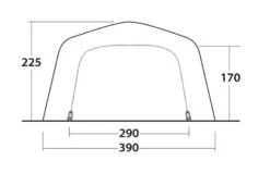 Outwell Forestville 6SA Tent 2023 -Attwoolls Outdoors outwell forestville 6sa tent 2022 dimensions images 4