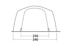 Outwell Yosemite Lake 5TC Tent 2023 -Attwoolls Outdoors outwell yosemite lake 5tc dimensions image 4 1