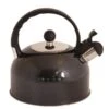 Quest Whistling Kettle 2.2L - Black -Attwoolls Outdoors quest 2.2 black whistling kettle