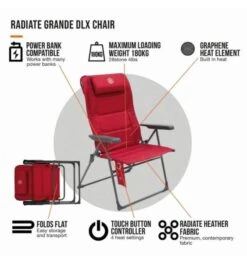 Vango Radiate Chair - Grande DLX -Attwoolls Outdoors radiate grande dlx chair 3 1