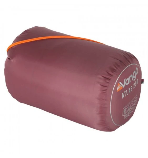 Vango Atlas 250 Sleeping Bag - Dusky Rose 5 Vango Atlas 250 Sleeping Bag - Dusky Rose - Image 3