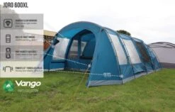 Vango Joro 600XL (Poled) Tent 2022 -Attwoolls Outdoors vango joro 600xl tent 2