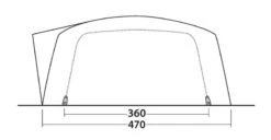 Outwell Vermont 7PE Tent 2023 -Attwoolls Outdoors vermont 7pe dimensions 4