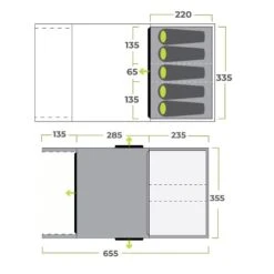 Zempire Evo TL V2 Air Tent 2023 -Attwoolls Outdoors zempire evo tl v2 floorplan
