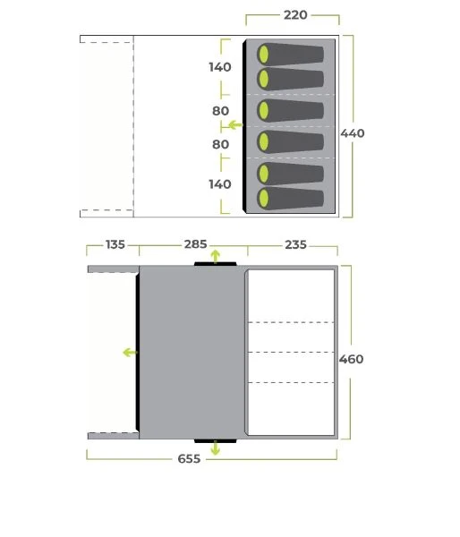 Zempire Evo TXL V2 Air Tent 2023 4 Zempire Evo TXL V2 Air Tent 2023 - Image 2
